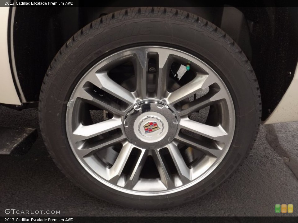 2013 Cadillac Escalade Premium AWD Wheel and Tire Photo #71686879