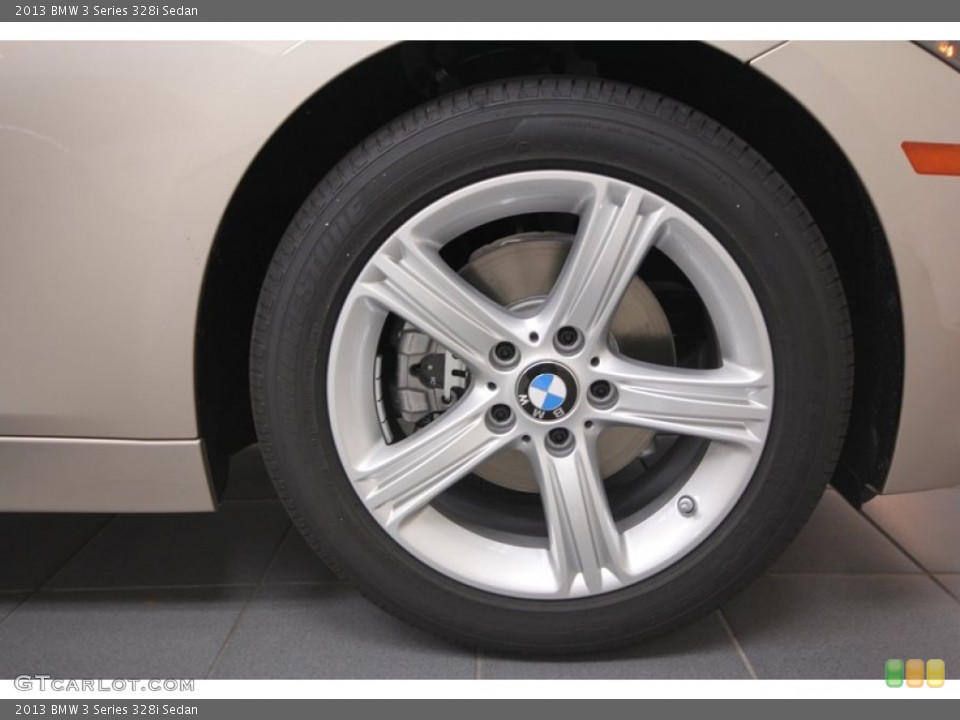2013 BMW 3 Series 328i Sedan Wheel and Tire Photo #71692765