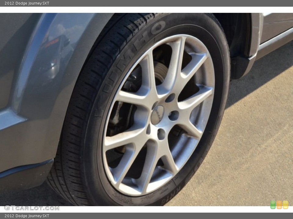 2012 Dodge Journey SXT Wheel and Tire Photo #71693881