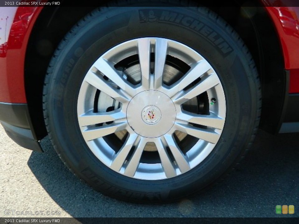 2013 Cadillac SRX Luxury FWD Wheel and Tire Photo #71700808