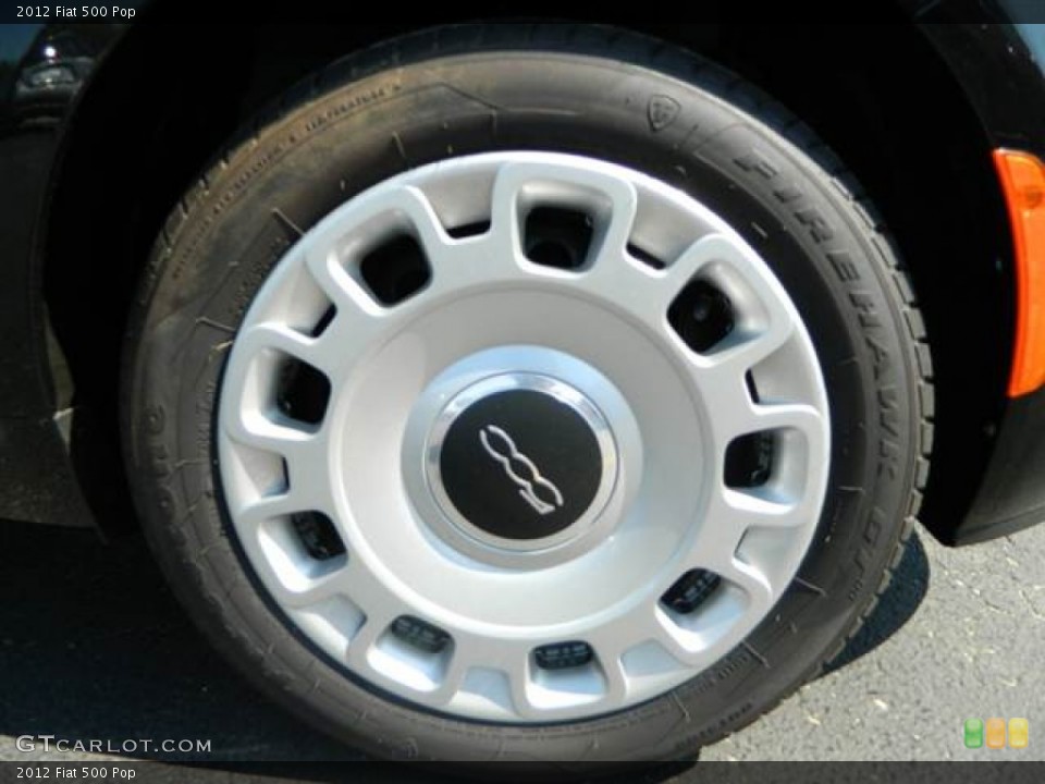 2012 Fiat 500 Pop Wheel and Tire Photo #71701834