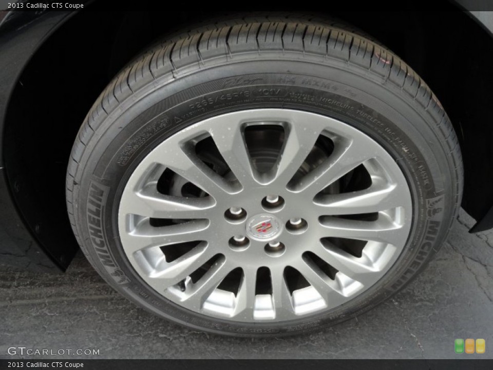 2013 Cadillac CTS Coupe Wheel and Tire Photo #71703851