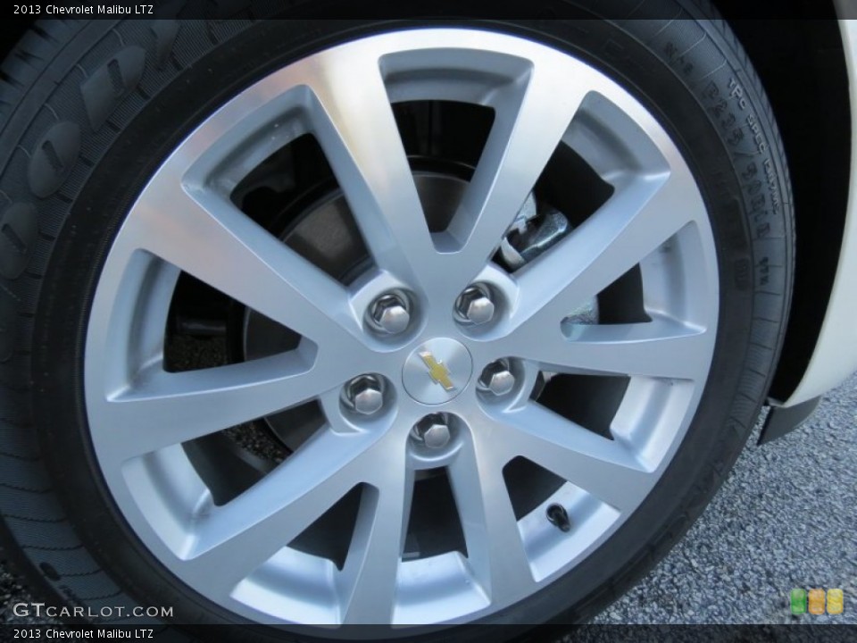 2013 Chevrolet Malibu LTZ Wheel and Tire Photo #71709796