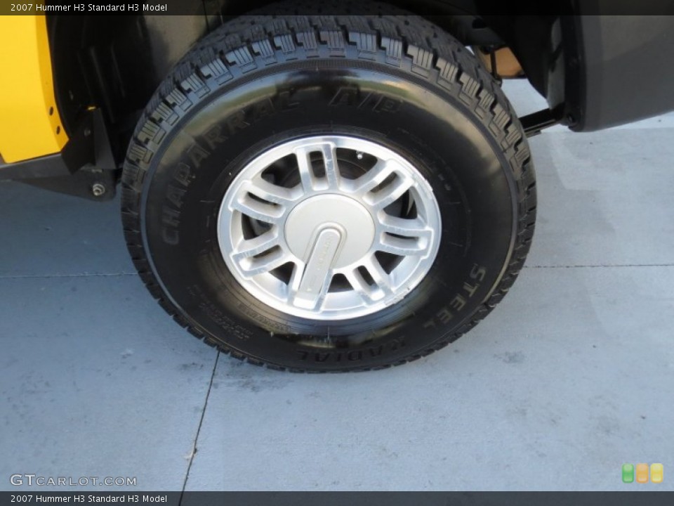 2007 Hummer H3  Wheel and Tire Photo #71721652