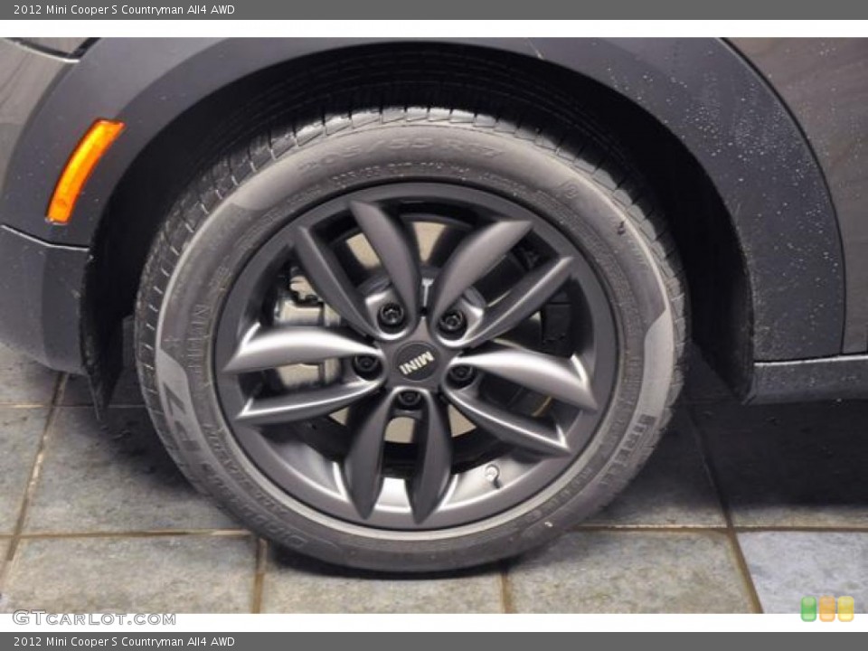 2012 Mini Cooper S Countryman All4 AWD Wheel and Tire Photo #71723182