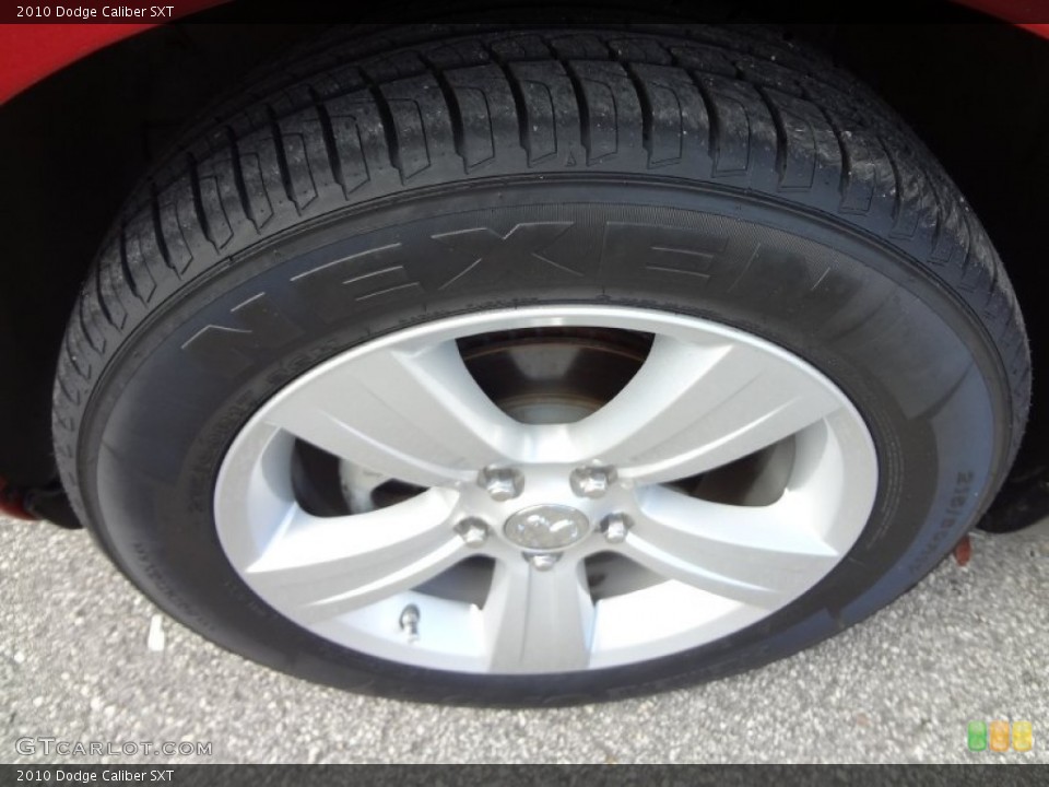 2010 Dodge Caliber SXT Wheel and Tire Photo #71727023