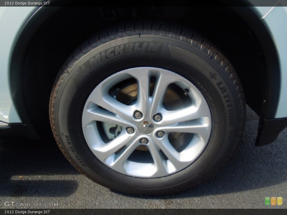 2013 Dodge Durango SXT Wheel and Tire Photo #71730533
