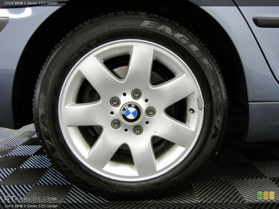 2004 BMW 3 Series 325i Sedan Wheel and Tire Photo #71740919