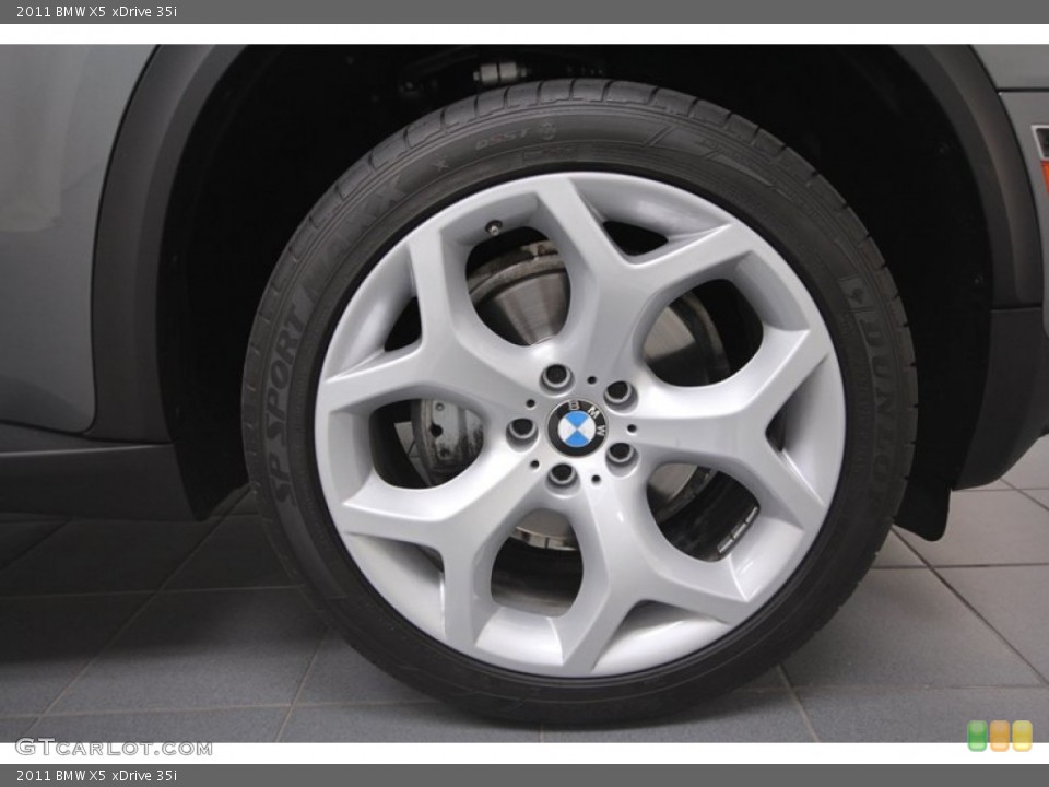 2011 BMW X5 xDrive 35i Wheel and Tire Photo #71743091