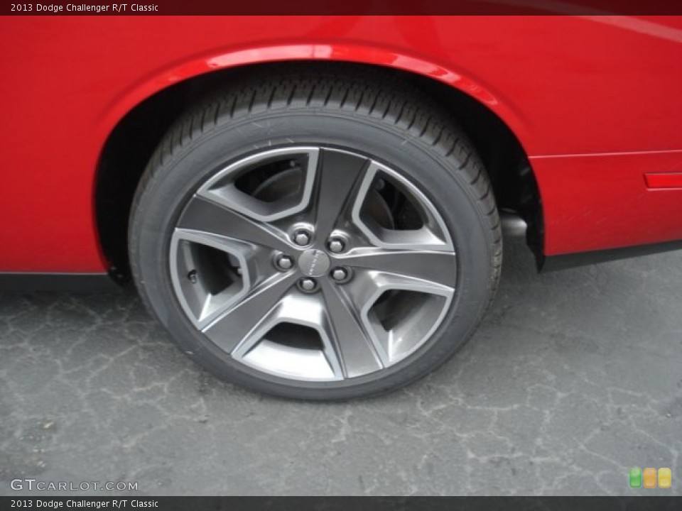 2013 Dodge Challenger R/T Classic Wheel and Tire Photo #71748861