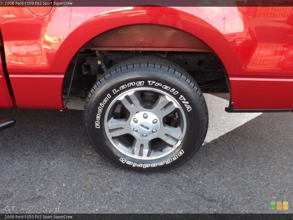 2008 Ford F150 FX2 Sport SuperCrew Wheel and Tire Photo #71758668