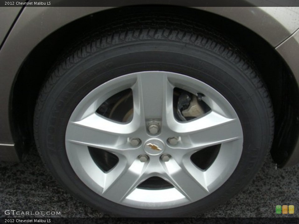 2012 Chevrolet Malibu LS Wheel and Tire Photo #71762610