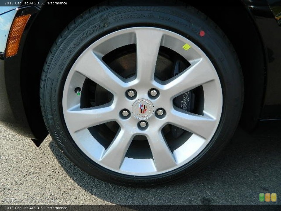 2013 Cadillac ATS 3.6L Performance Wheel and Tire Photo #71763195