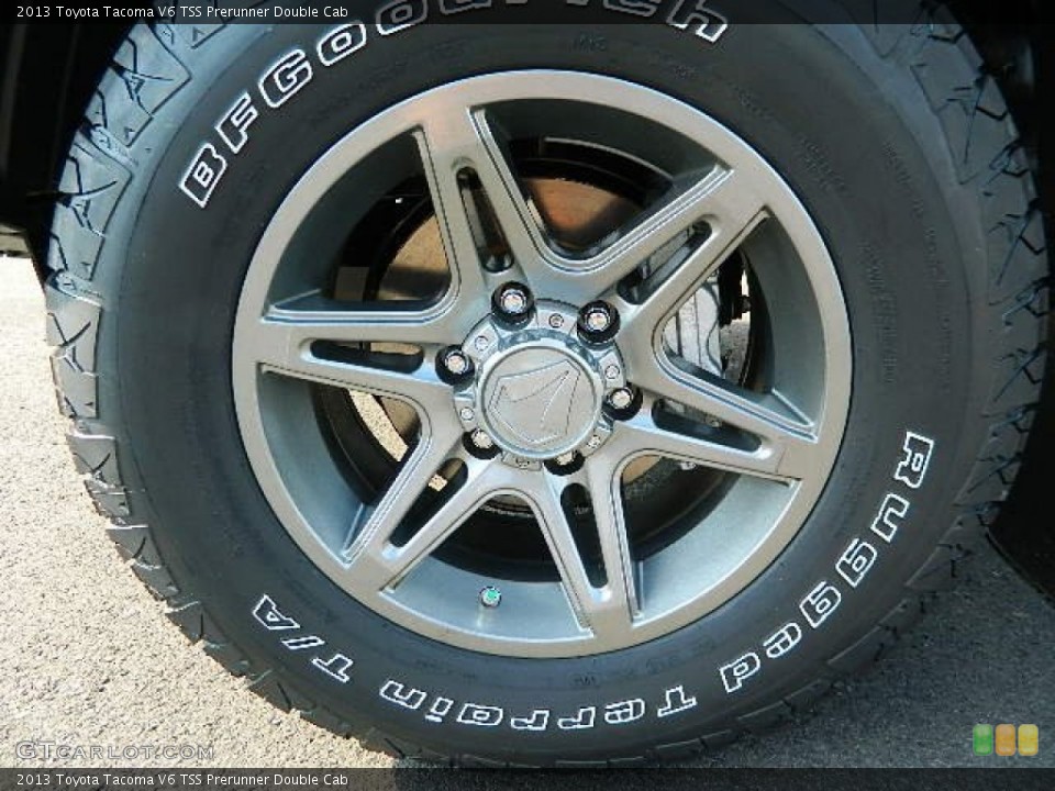 2013 Toyota Tacoma V6 TSS Prerunner Double Cab Wheel and Tire Photo #71763648