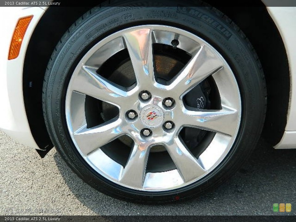 2013 Cadillac ATS 2.5L Luxury Wheel and Tire Photo #71763765