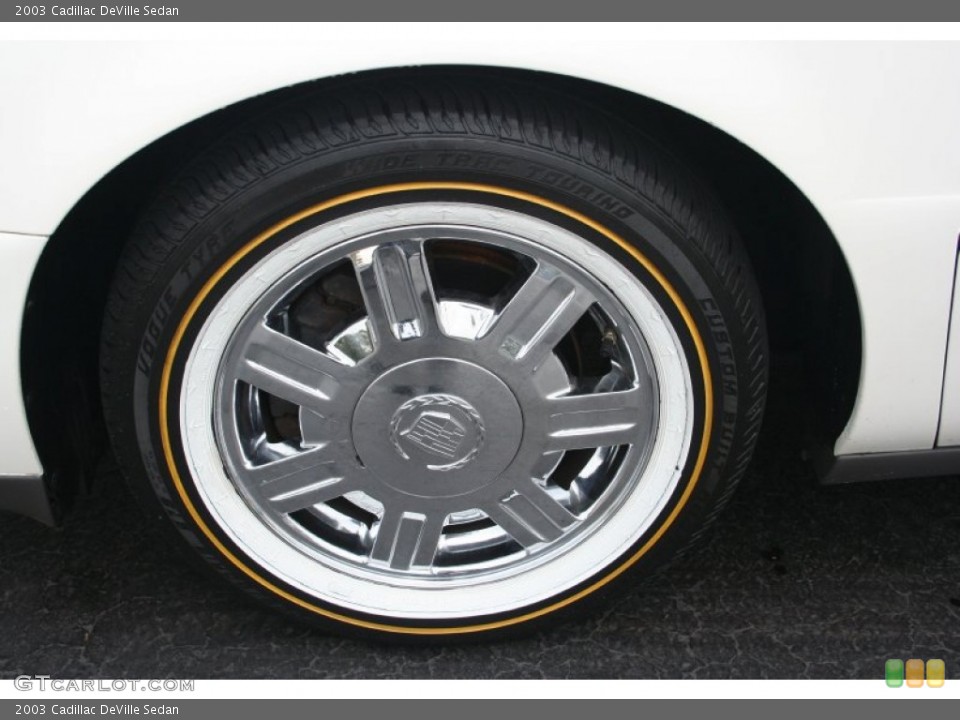 2003 Cadillac DeVille Sedan Wheel and Tire Photo #71771910