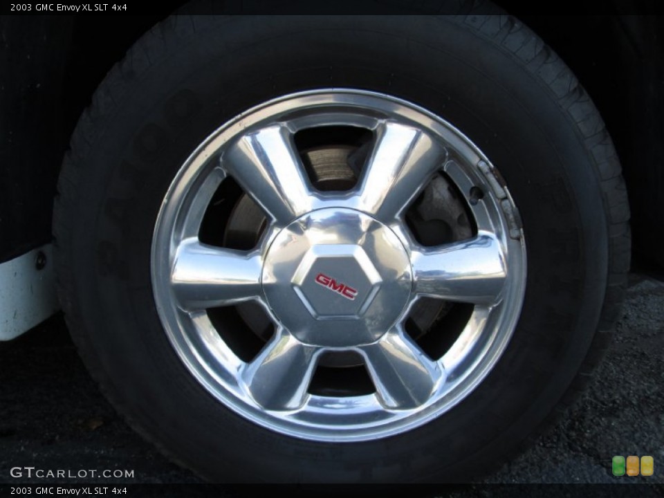 2003 GMC Envoy XL SLT 4x4 Wheel and Tire Photo #71776236