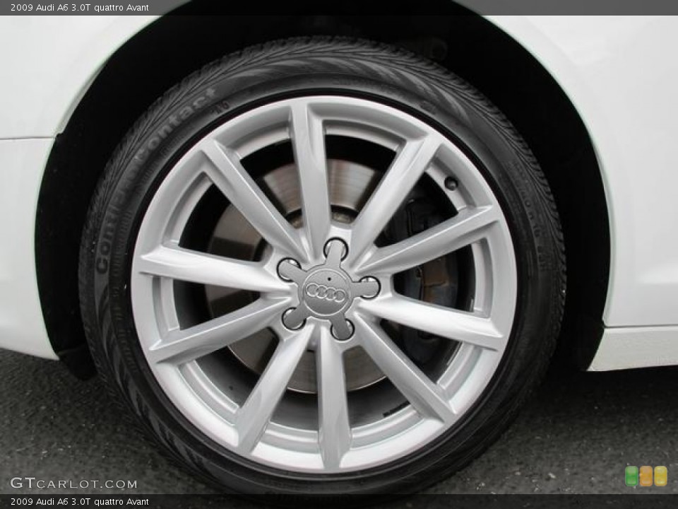2009 Audi A6 3.0T quattro Avant Wheel and Tire Photo #71777208