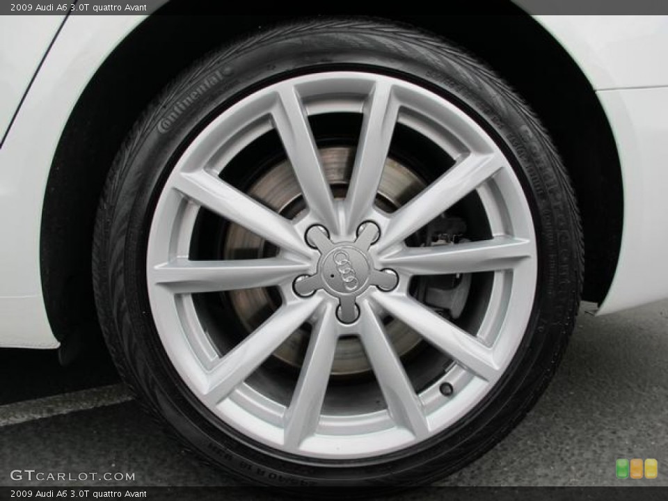 2009 Audi A6 3.0T quattro Avant Wheel and Tire Photo #71777217