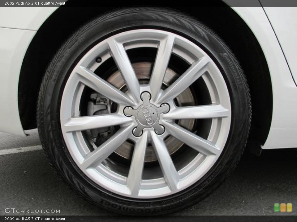 2009 Audi A6 3.0T quattro Avant Wheel and Tire Photo #71777226