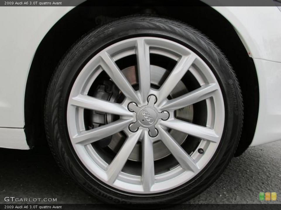 2009 Audi A6 3.0T quattro Avant Wheel and Tire Photo #71777235