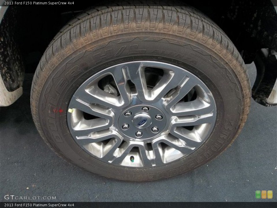 2013 Ford F150 Platinum SuperCrew 4x4 Wheel and Tire Photo #71785772