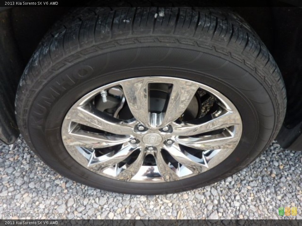 2013 Kia Sorento SX V6 AWD Wheel and Tire Photo #71794347