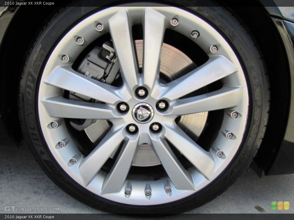 2010 Jaguar XK XKR Coupe Wheel and Tire Photo #71801376