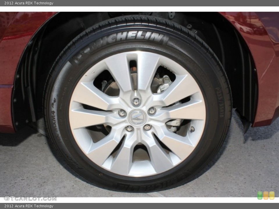 2012 Acura RDX Technology Wheel and Tire Photo #71803353