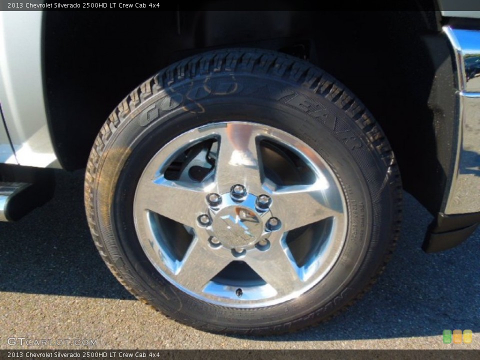 2013 Chevrolet Silverado 2500HD LT Crew Cab 4x4 Wheel and Tire Photo #71809458