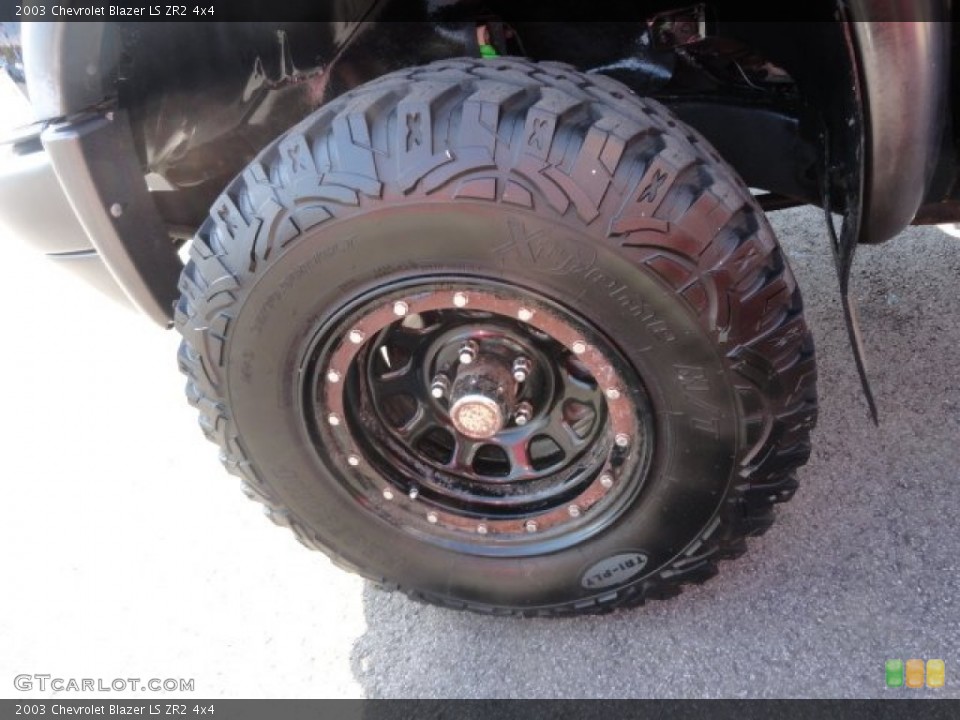 2003 Chevrolet Blazer Custom Wheel and Tire Photo #71814939