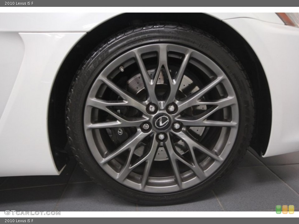 2010 Lexus IS F Wheel and Tire Photo #71816628
