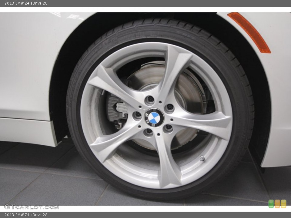 2013 BMW Z4 sDrive 28i Wheel and Tire Photo #71817657