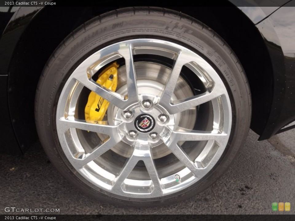 2013 Cadillac CTS -V Coupe Wheel and Tire Photo #71818614