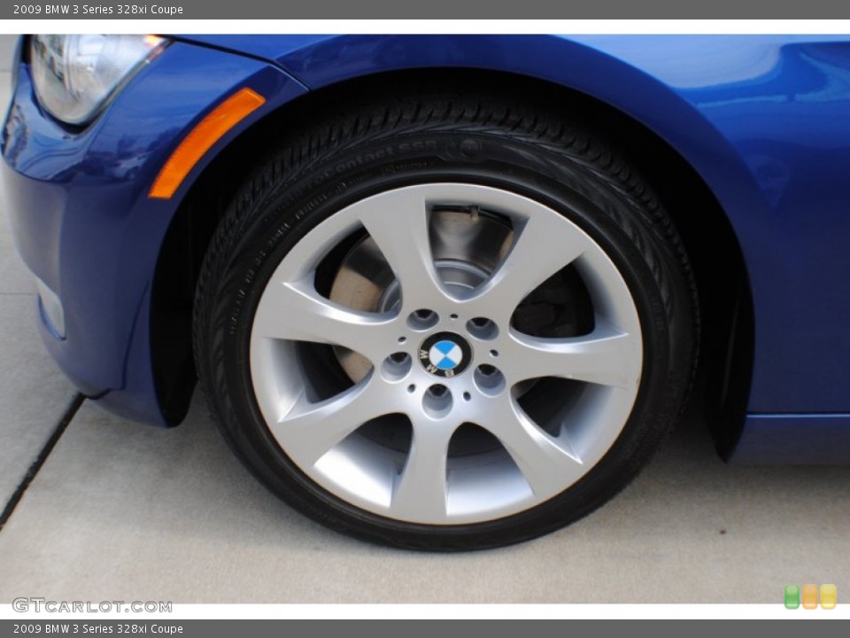 2009 BMW 3 Series 328xi Coupe Wheel and Tire Photo #71825861