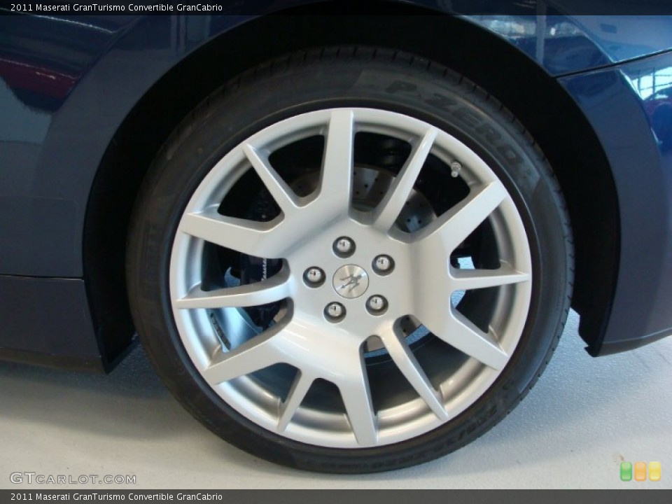 2011 Maserati GranTurismo Convertible GranCabrio Wheel and Tire Photo #71831654