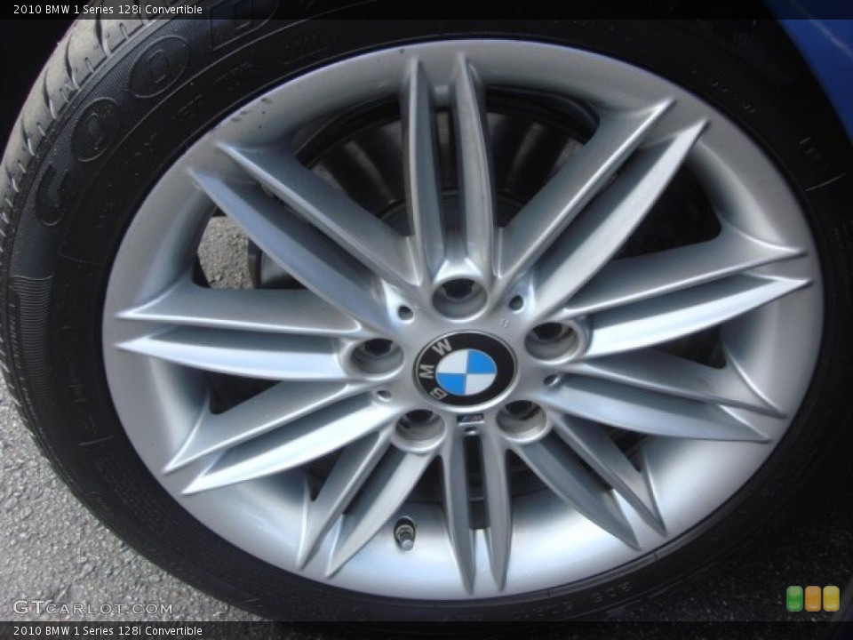 2010 BMW 1 Series 128i Convertible Wheel and Tire Photo #71833442