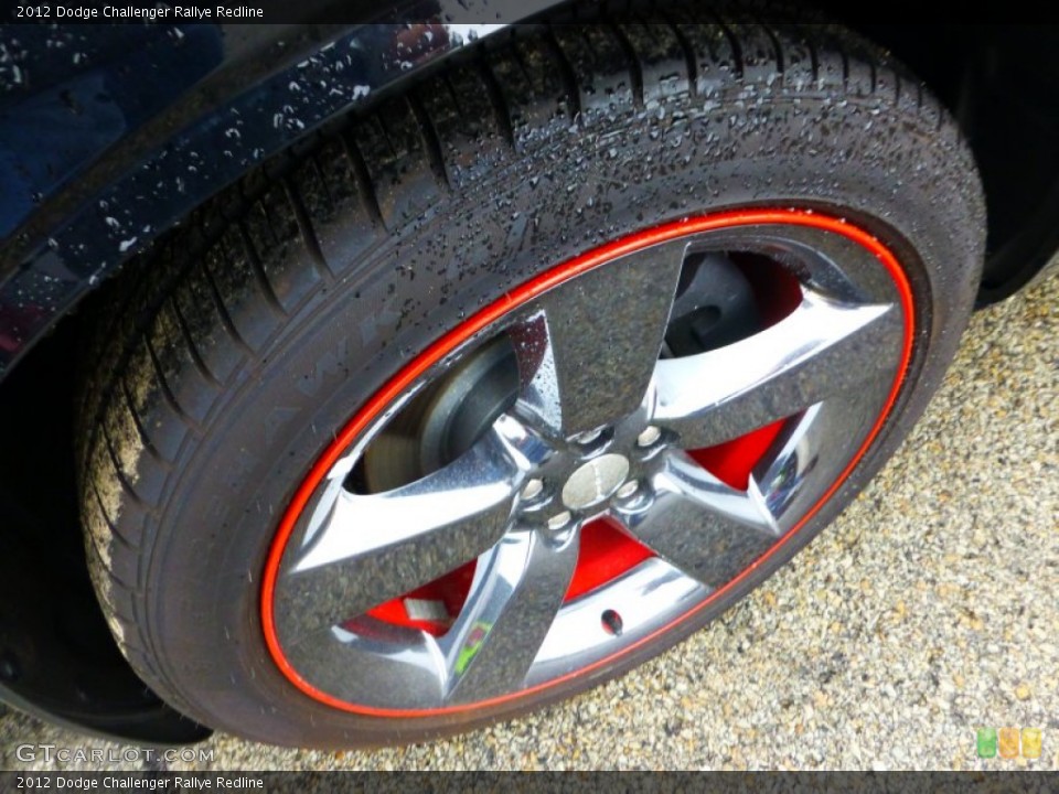 2012 Dodge Challenger Rallye Redline Wheel and Tire Photo #71839955