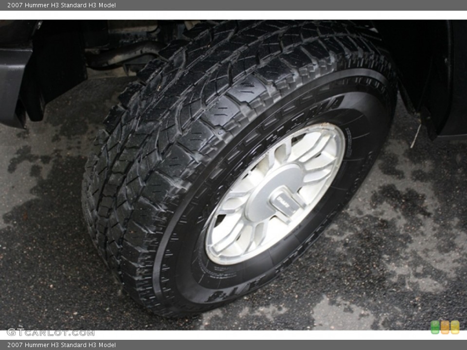 2007 Hummer H3  Wheel and Tire Photo #71840324
