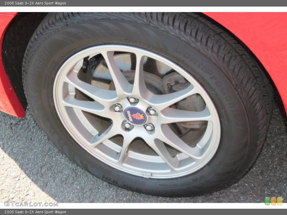 2006 Saab 9-2X Aero Sport Wagon Wheel and Tire Photo #71843768