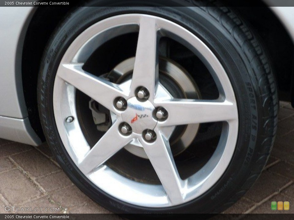 2005 Chevrolet Corvette Convertible Wheel and Tire Photo #71847710