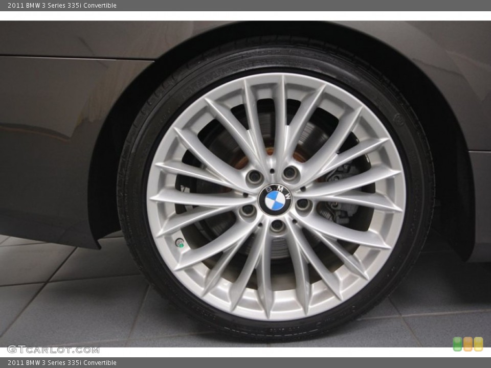 2011 BMW 3 Series 335i Convertible Wheel and Tire Photo #71848007
