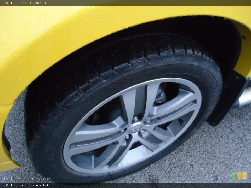 2011 Dodge Nitro Shock 4x4 Wheel and Tire Photo #71855677