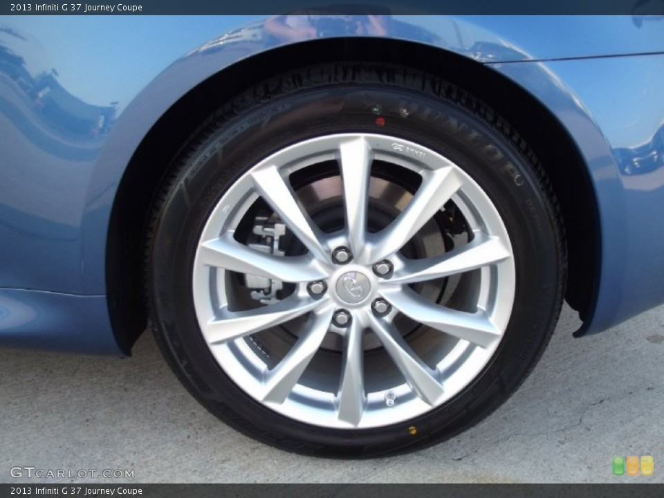2013 Infiniti G 37 Journey Coupe Wheel and Tire Photo #71858461