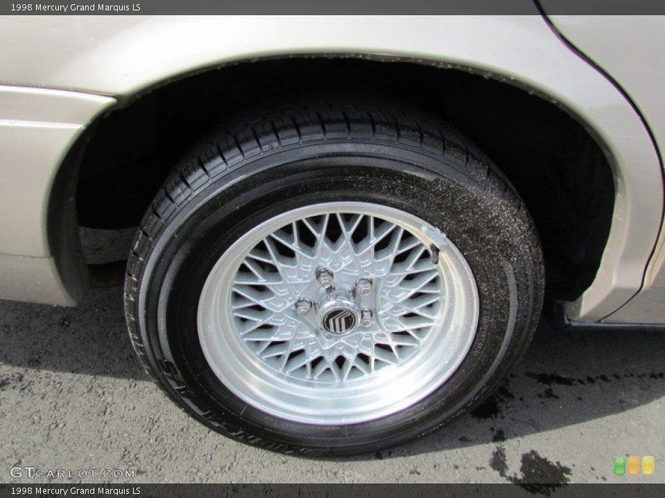 1998 Mercury Grand Marquis LS Wheel and Tire Photo #71863440