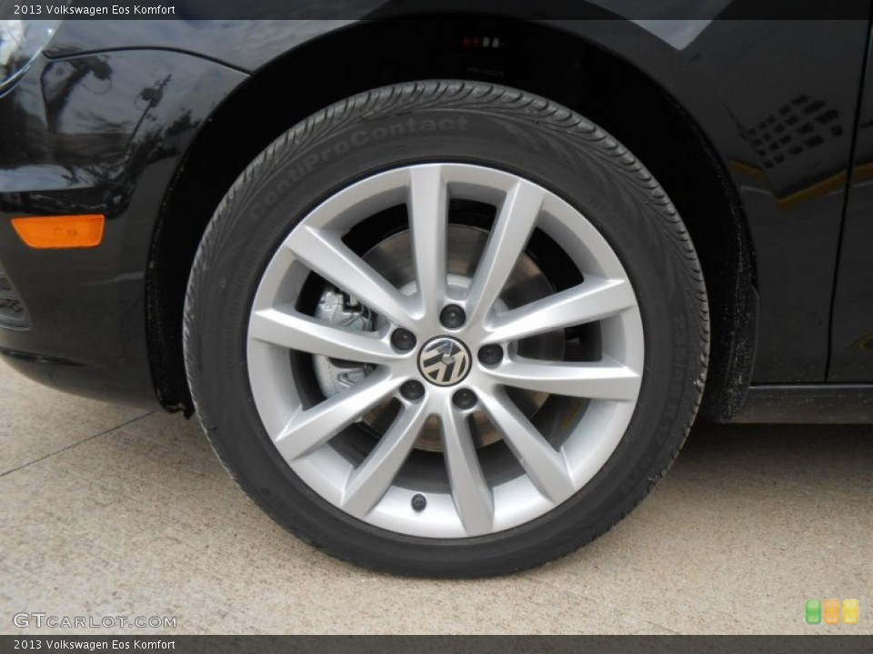 2013 Volkswagen Eos Komfort Wheel and Tire Photo #71864784