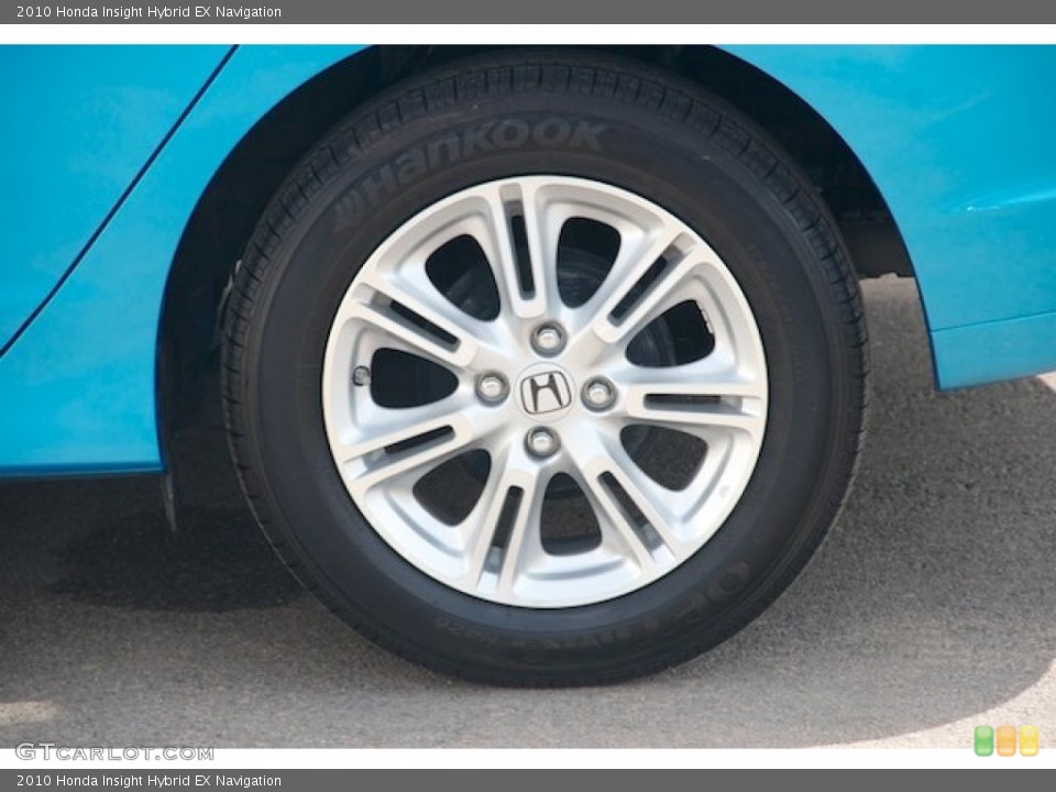 2010 Honda Insight Hybrid EX Navigation Wheel and Tire Photo #71871399
