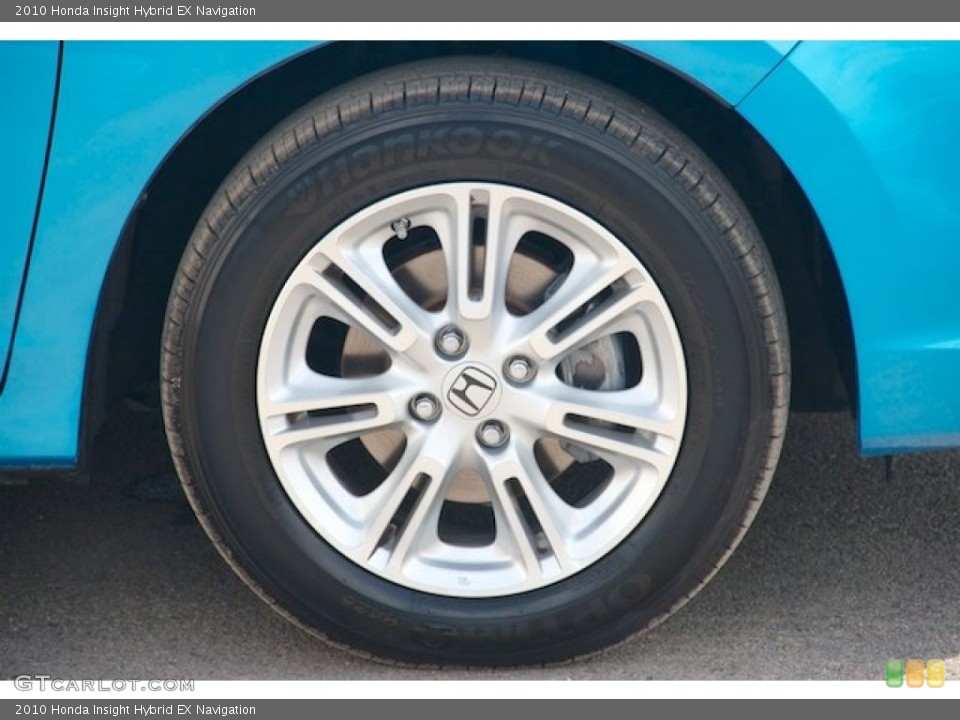 2010 Honda Insight Hybrid EX Navigation Wheel and Tire Photo #71871438