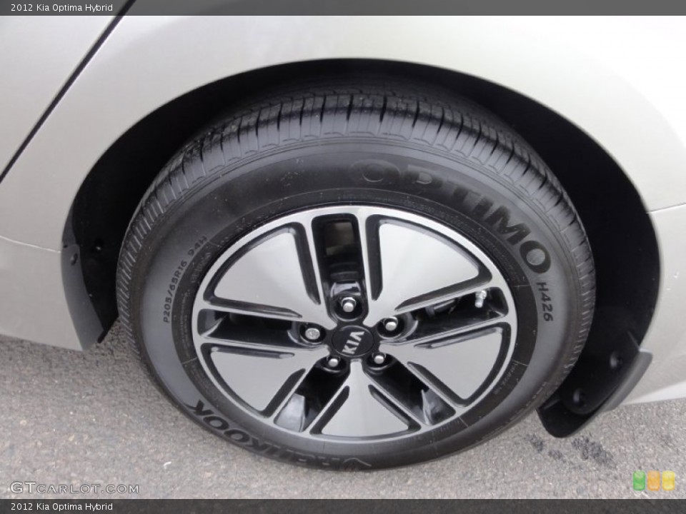 2012 Kia Optima Hybrid Wheel and Tire Photo #71875947