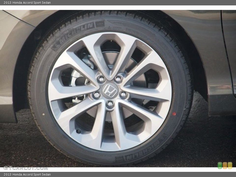 2013 Honda Accord Sport Sedan Wheel and Tire Photo #71876701